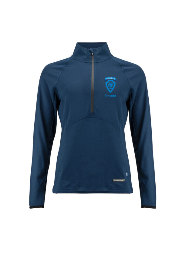 Suomen Senaatin tekninen half zip, naisten